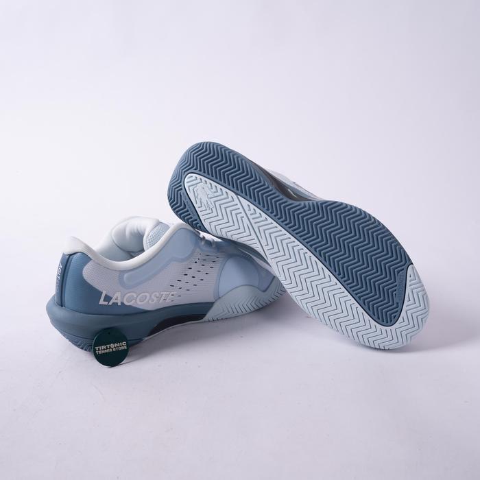 Sepatu Tenis Lacoste AG LT Evo Biru Tennis Shoes