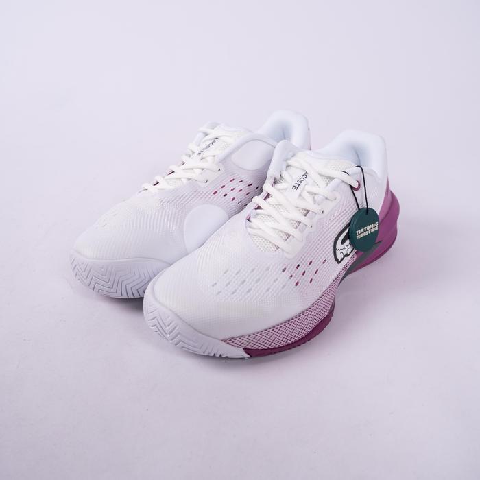 Sepatu Tenis Lacoste AG LT Evo White Pink Tennis Shoes