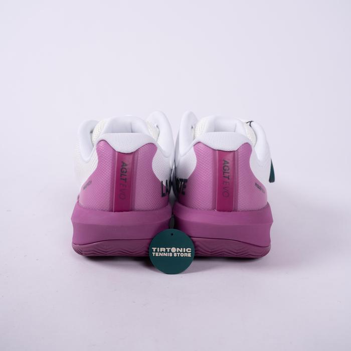 Sepatu Tenis Lacoste AG LT Evo White Pink Tennis Shoes