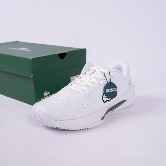 Sepatu Tenis Lacoste AG LT Evo White Tennis Shoes