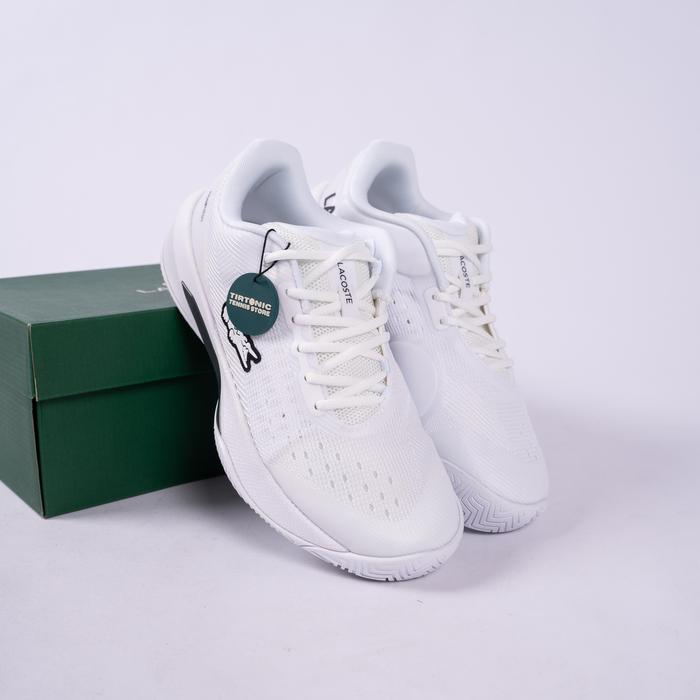Sepatu Tenis Lacoste AG LT Evo White Tennis Shoes