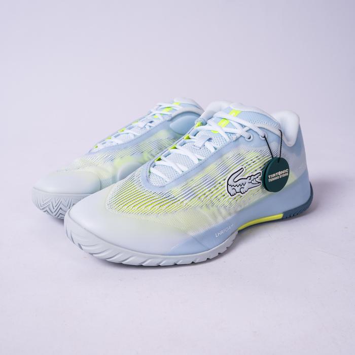 Sepatu Tenis Lacoste AG-LT Pro Blue Yellow Tennis Shoes