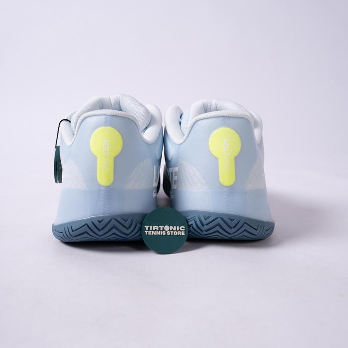Sepatu Tenis Lacoste AG-LT Pro Blue Yellow Tennis Shoes