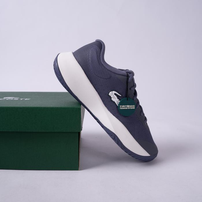 Sepatu Tenis Lacoste Tennis Base Dark Blue Tennis Shoes