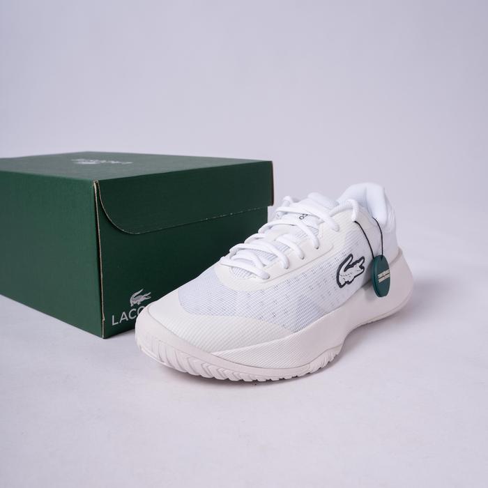 Sepatu Tenis Lacoste Tennis Base White Tennis Shoes