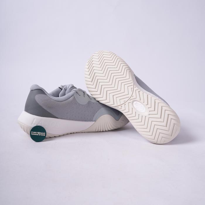 Sepatu Tenis Lacoste Tennis Base Light Grey Tennis Shoes