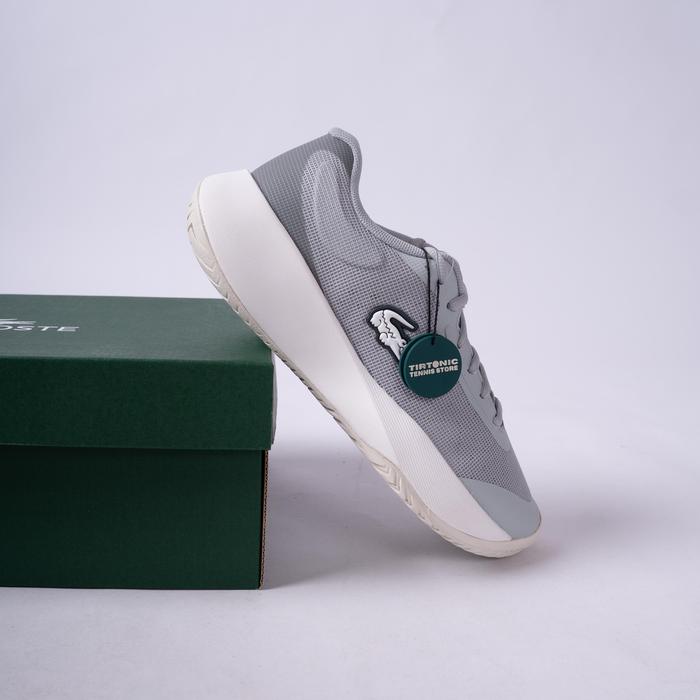 Sepatu Tenis Lacoste Tennis Base Light Grey Tennis Shoes