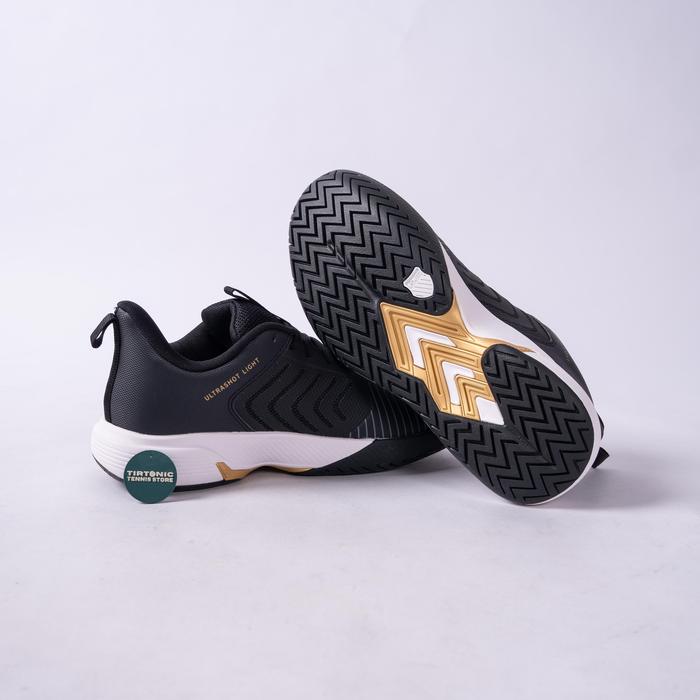 Sepatu Tenis K-Swiss Ultrashot Light Black Tennis Shoes