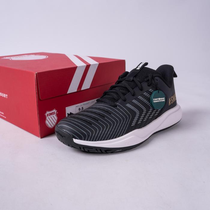 Sepatu Tenis K-Swiss Ultrashot Light Black Tennis Shoes