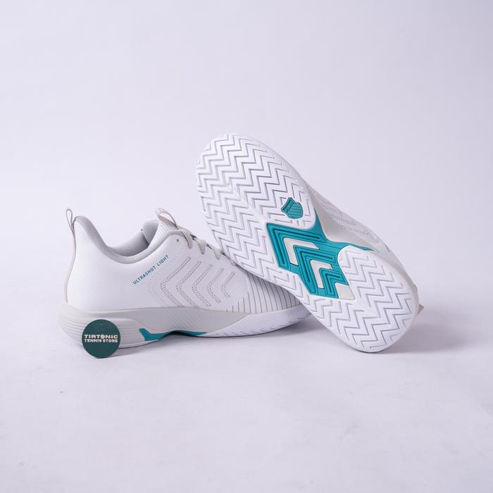 Sepatu Tenis K-Swiss Ultrashot Light White Tennis Shoes