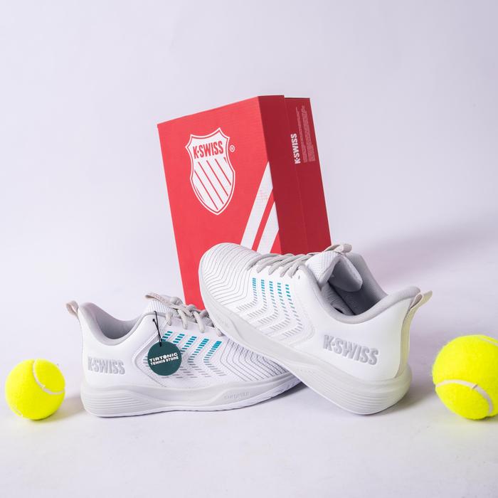 Sepatu Tenis K-Swiss Ultrashot Light White Tennis Shoes