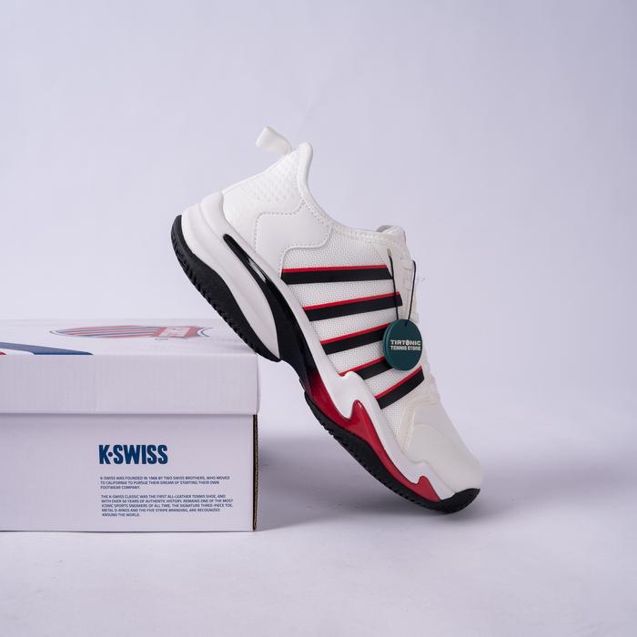 Sepatu Tenis K-Swiss Aldrich Performance White