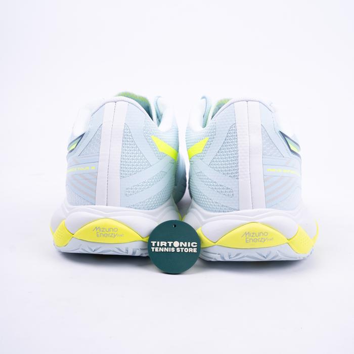 Sepatu Tenis Mizuno Wave Enforce Tour 2 AC Light Blue