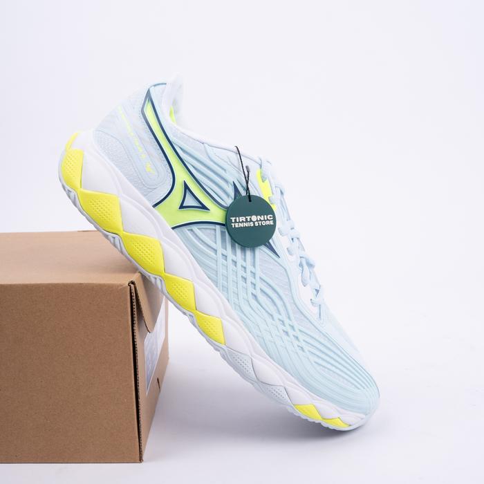 Sepatu Tenis Mizuno Wave Enforce Tour 2 AC Light Blue