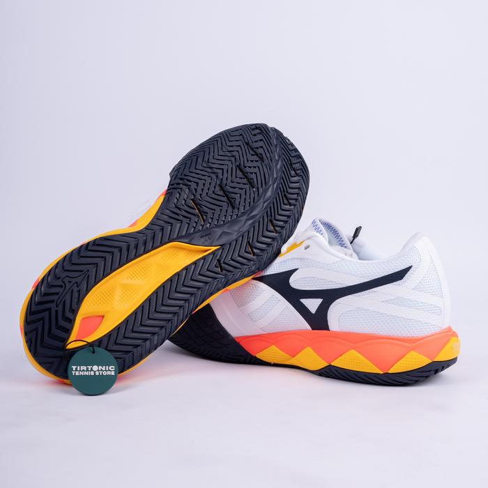 Sepatu Tenis Mizuno Wave Enforce Tour 2 AC Fiery Coral Men