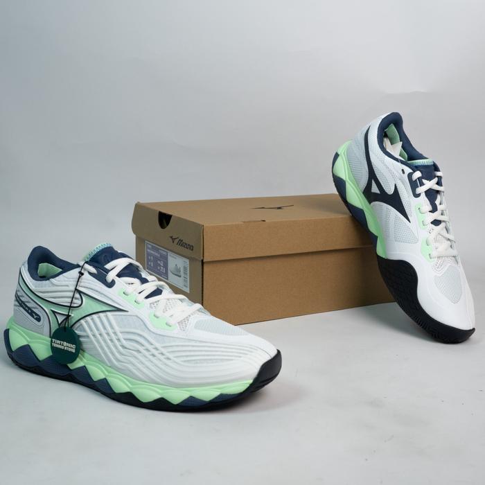 Sepatu Tenis Mizuno Wave Enforce Tour 2 AC Neo Mint