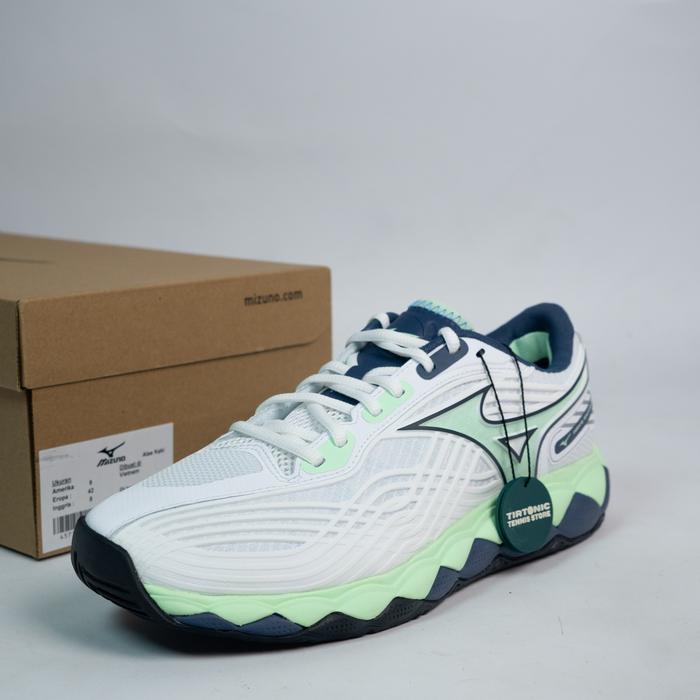 Sepatu Tenis Mizuno Wave Enforce Tour 2 AC Neo Mint