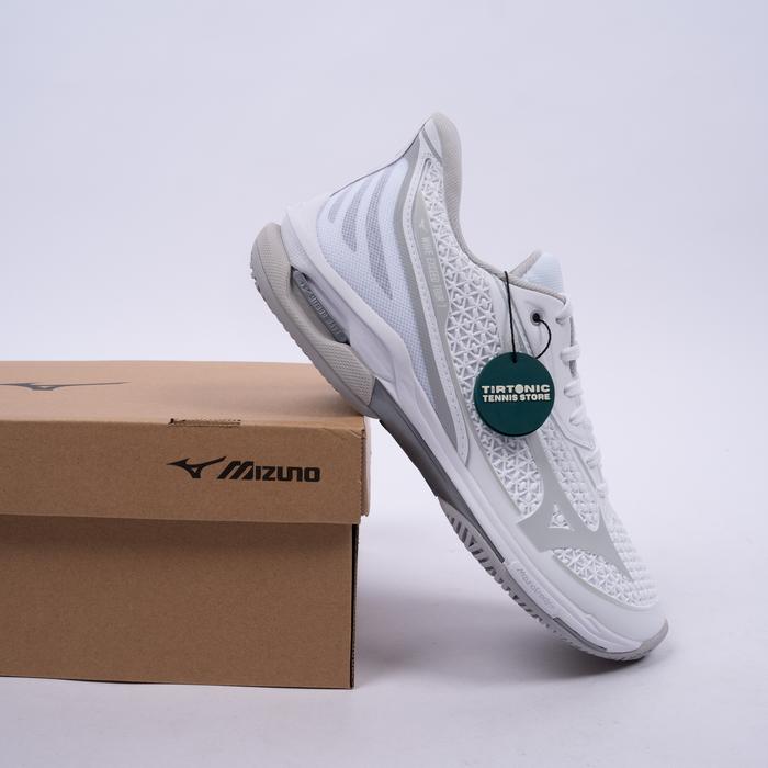 Sepatu Tenis Mizuno Wave Exceed Tour 7 AC Silver
