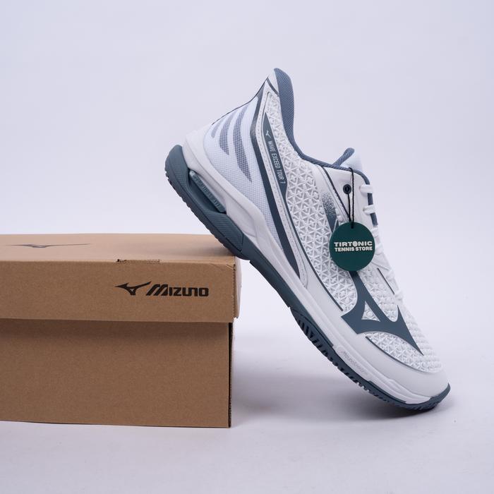Sepatu Tenis Mizuno Wave Exceed Tour 7 AC White