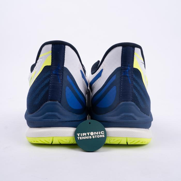 Sepatu Tenis Mizuno Wave Exceed Tour 7 AC White Blue