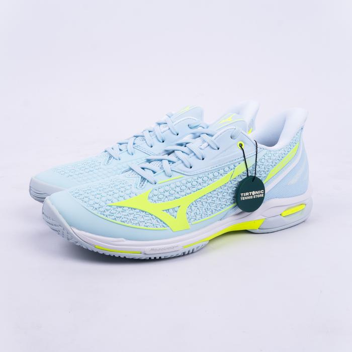 Sepatu Tenis Mizuno Wave Exceed Tour 7 AC Light Blue