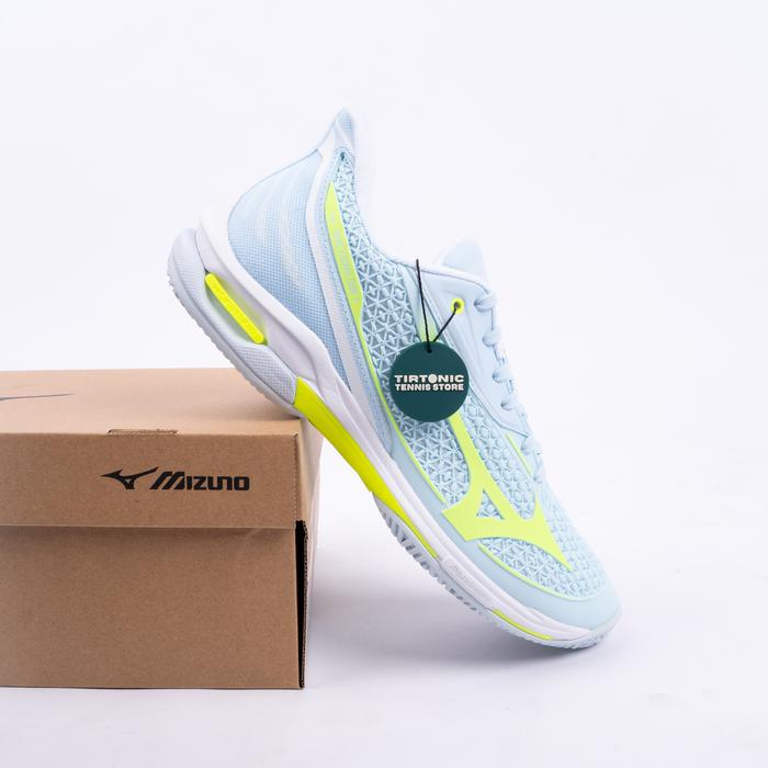 Sepatu Tenis Mizuno Wave Exceed Tour 7 AC Light Blue