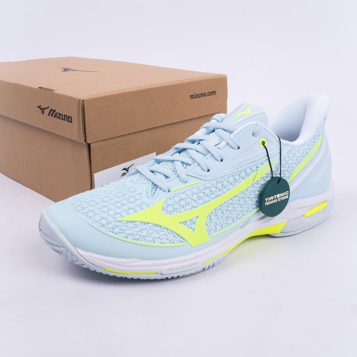 Sepatu Tenis Mizuno Wave Exceed Tour 7 AC Light Blue