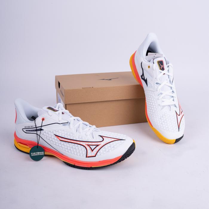 Sepatu Tenis Mizuno Wave Exceed Tour 6 AC Calypso Coral Men