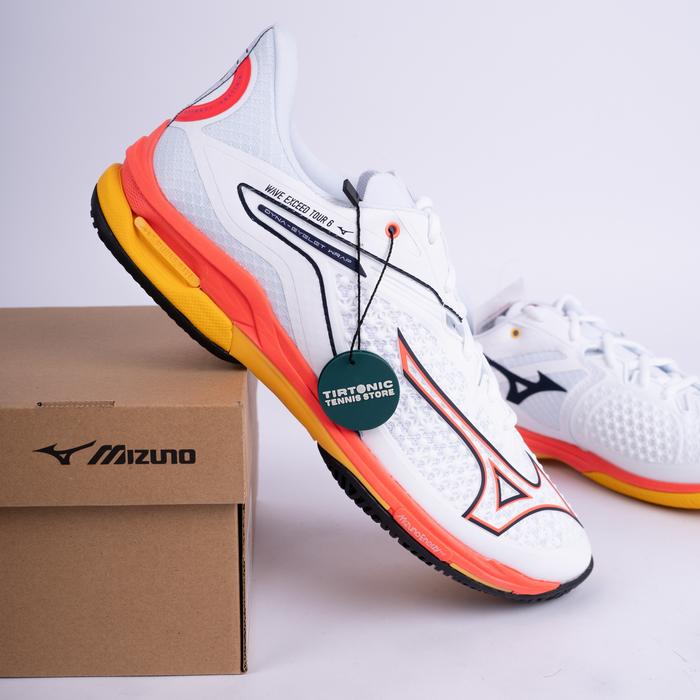 Sepatu Tenis Mizuno Wave Exceed Tour 6 AC Calypso Coral Men