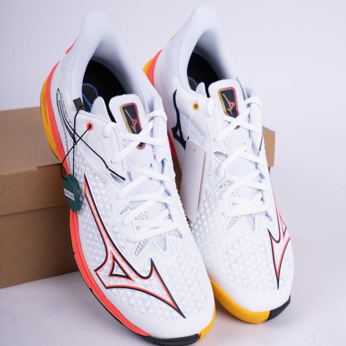 Sepatu Tenis Mizuno Wave Exceed Tour 6 AC Calypso Coral Men
