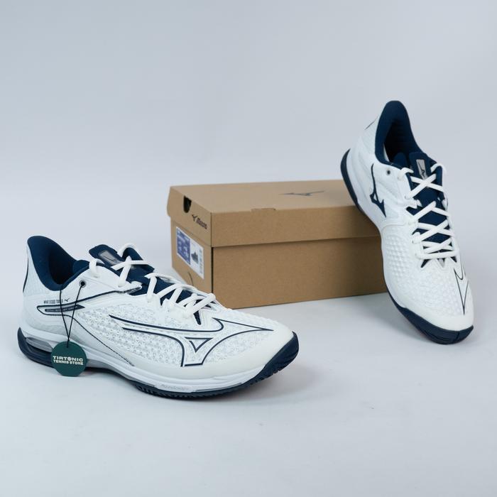 Sepatu Tenis Mizuno Wave Exceed Tour 6 AC White