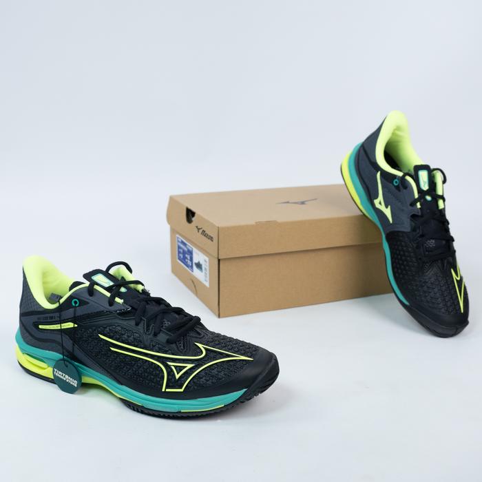 Sepatu Tenis Mizuno Wave Exceed Tour 6 AC Black