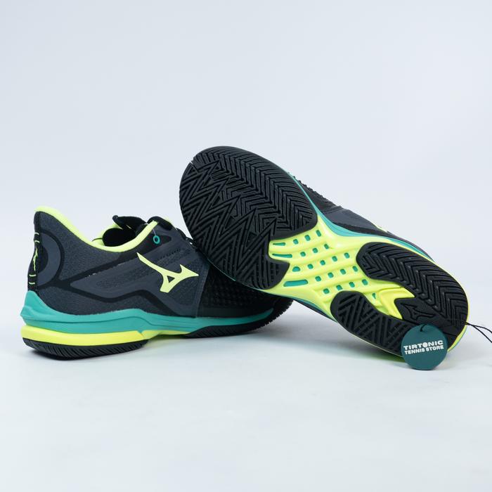 Sepatu Tenis Mizuno Wave Exceed Tour 6 AC Black