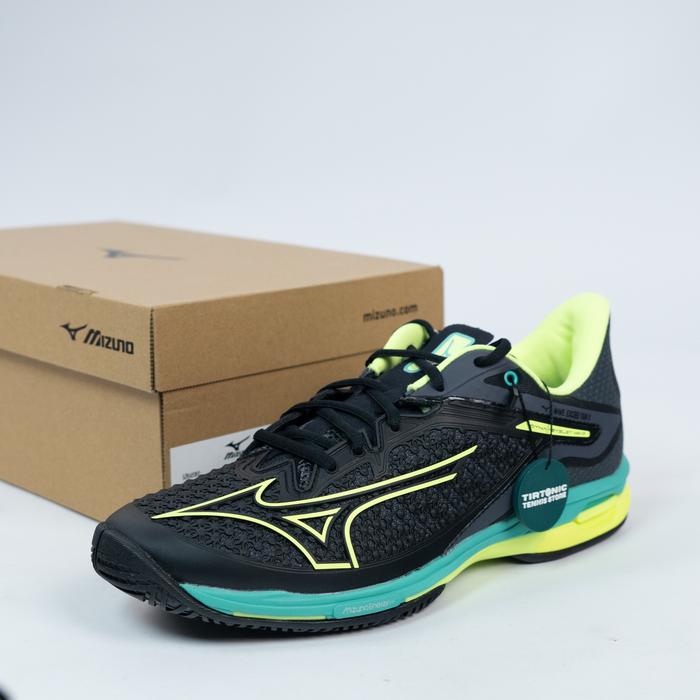 Sepatu Tenis Mizuno Wave Exceed Tour 6 AC Black