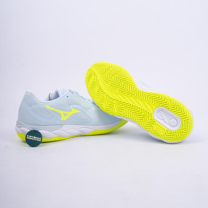 Sepatu Tenis Mizuno Wave Enforce Court AC Light Blue