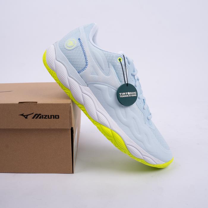 Sepatu Tenis Mizuno Wave Enforce Court AC Light Blue