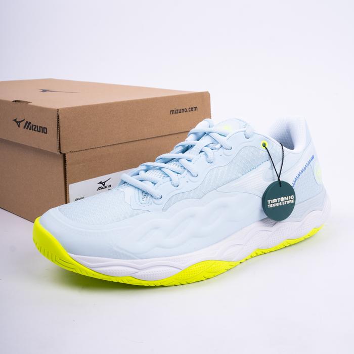 Sepatu Tenis Mizuno Wave Enforce Court AC Light Blue