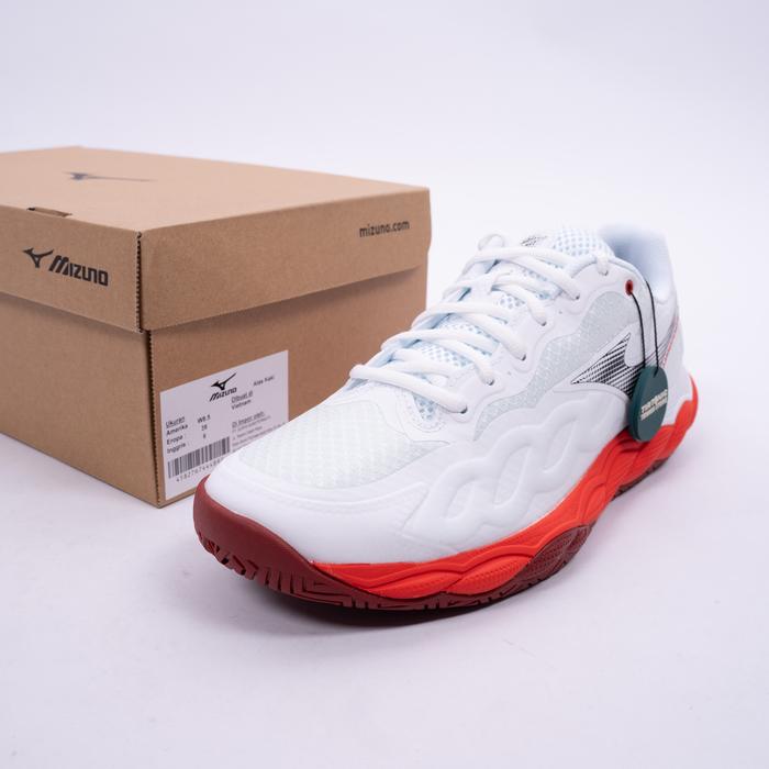 Sepatu Tenis Mizuno Wave Enforce Court AC Iron Gate