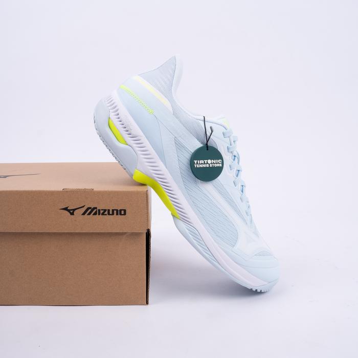 Sepatu Tenis Mizuno Wave Exceed Court AC Light Blue