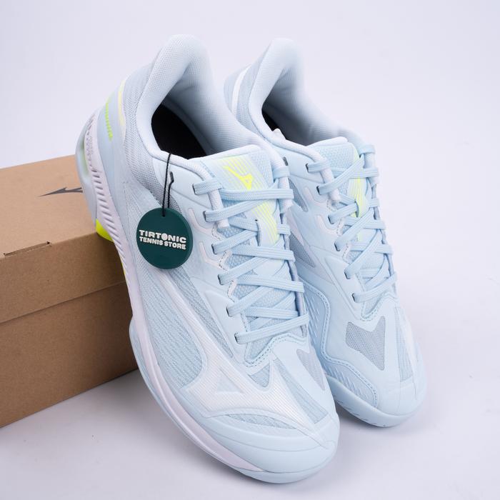 Sepatu Tenis Mizuno Wave Exceed Court AC Light Blue