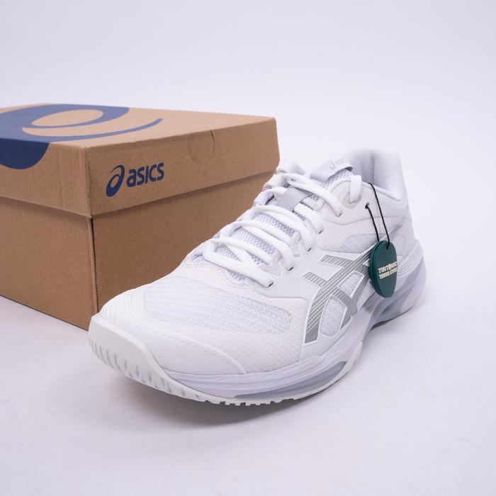 Sepatu Tenis Asics Solution Speed FF 4 Court Tennis Silver