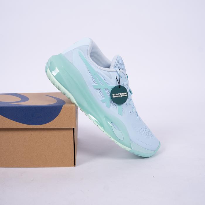 Sepatu Tenis Asics Gel Resolution X Court Oasis Tennis Shoes