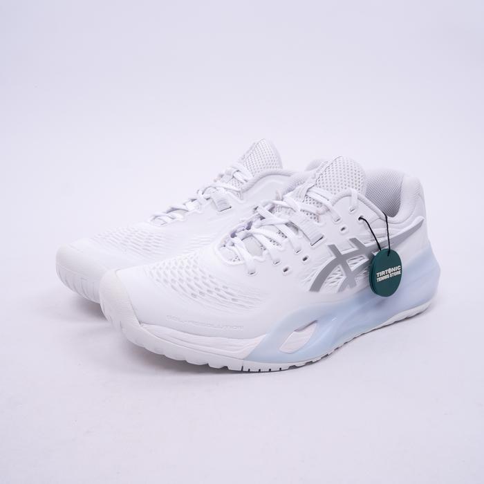 Sepatu Tenis Asics Gel Resolution X Court Tennis Silver