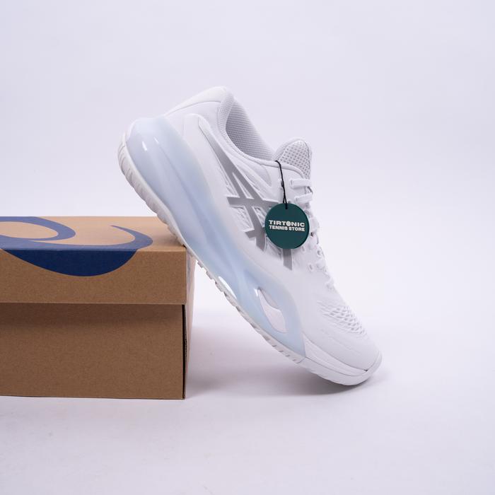 Sepatu Tenis Asics Gel Resolution X Court Tennis Silver