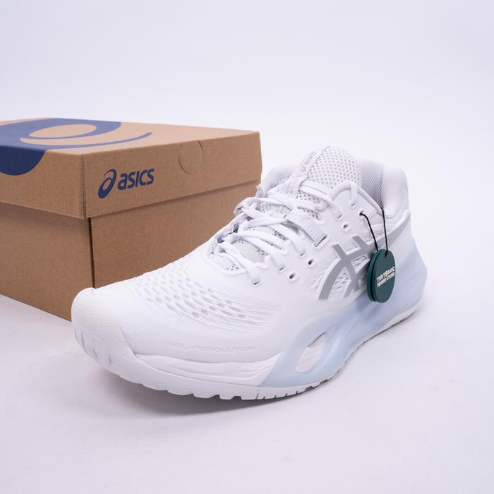 Sepatu Tenis Asics Gel Resolution X Court Tennis Silver
