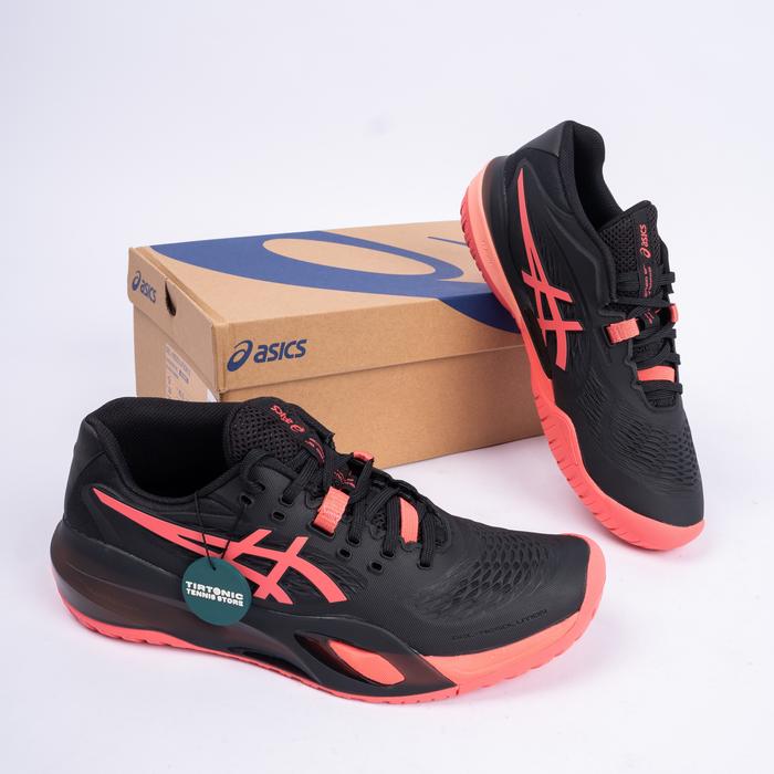 Sepatu Tenis Asics Women Gel-Resolution X Night Energy Tennis