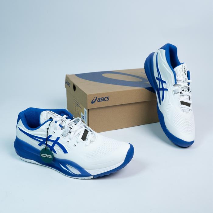 Sepatu Tenis Asics Gel Resolution X White Tennis