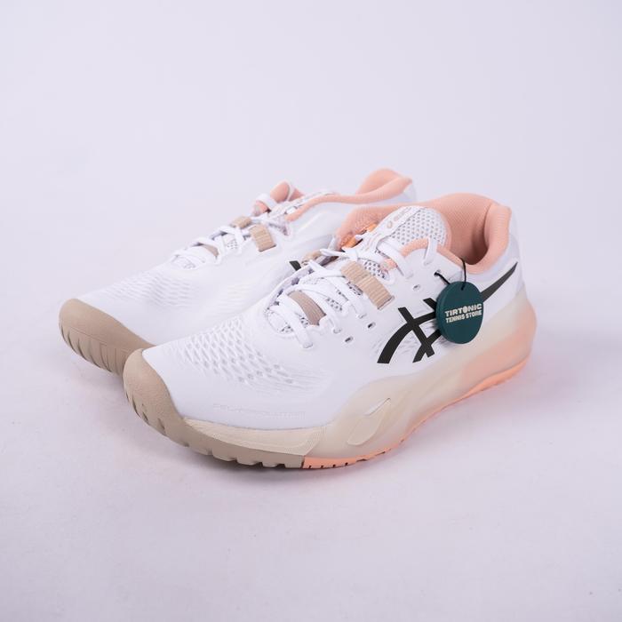 Sepatu Tenis Asics Gel Resolution X Beige Tennis