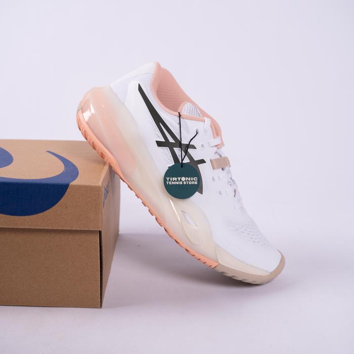 Sepatu Tenis Asics Gel Resolution X Beige Tennis
