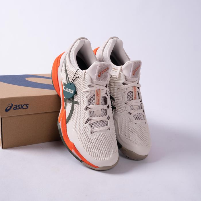Sepatu Tenis Asics FF 3 Court Lichen Tennis Shoes